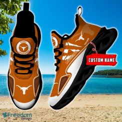 NCAA Texas Longhorns Max Soul Shoes Personalized Clunky Sneakers Ideas Gift Fans - NCAA Texas Longhorns Max Soul Shoes_4