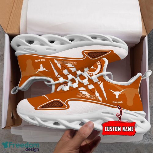 NCAA Texas Longhorns Max Soul Shoes Personalized Clunky Sneakers Ideas Gift Fans - NCAA Texas Longhorns Max Soul Shoes_7