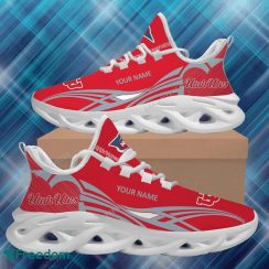 NCAA Utah Utes Max Soul Shoes New Personalized Icon Running Sneaker - NCAA Utah Utes Max Soul Shoes Personalized Photo 2