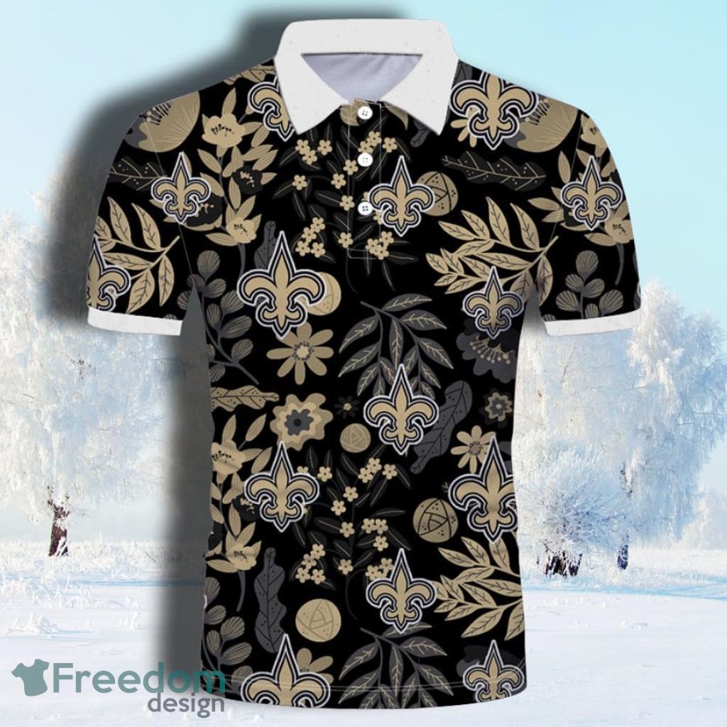 New Orleans Saints Aloha Hawaiian Polo Shirt For Men And Women Product Photo 1