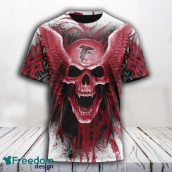 NFL Atlanta Falcons 3D T Shirt All Over Print Special Kits With Skull Unite In Team Colors Product Photo 1