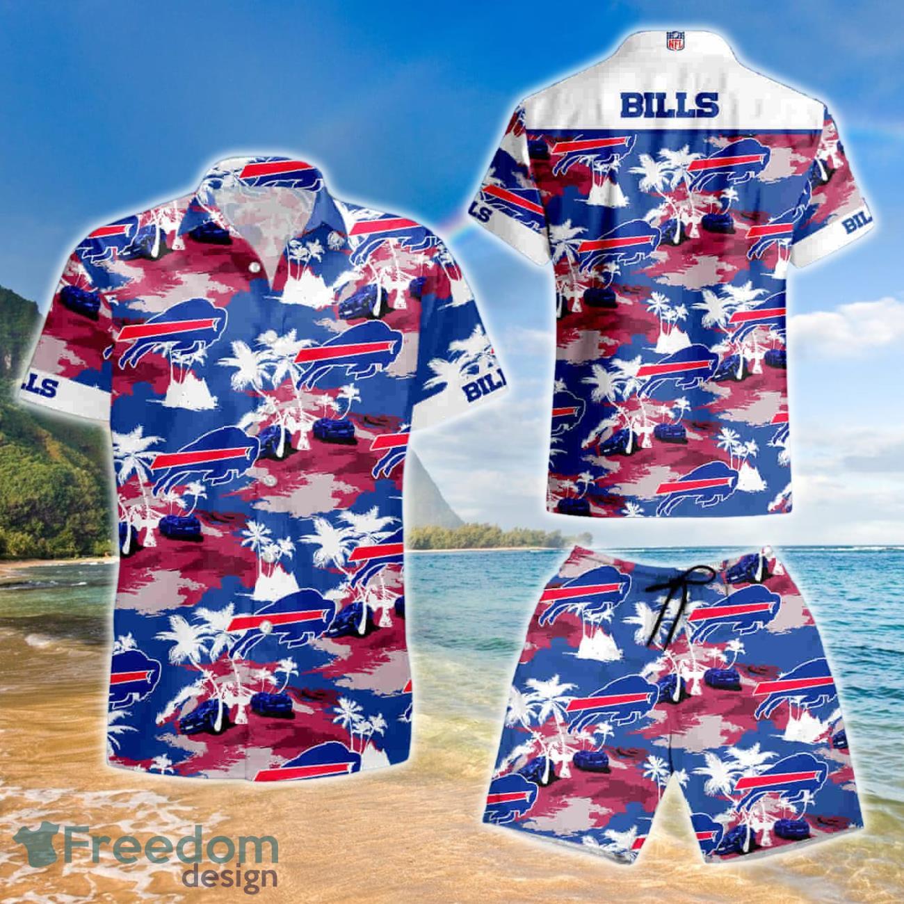 Nfl Buffalo Bills Hawaiian Shirt And Short Product Photo 1