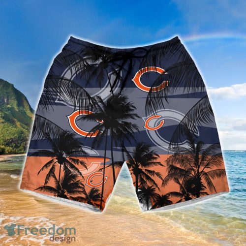 NFL Chicago Bears Tropical Hawaiian Shirt And Short Product Photo 3