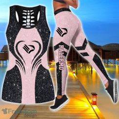 PALERMO CALCIO Combo Hollow Tanktop and Legging Sport Gift For Women