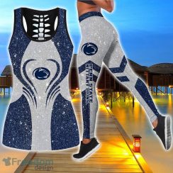 Penn State Nittany Lions Combo Hollow Tanktop and Legging Sport Gift For Women