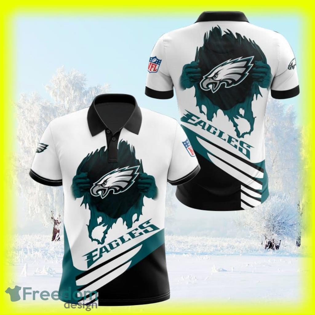 Philadelphia Eagles Casual 3D Polo Shirt For Men And Women Product Photo 1