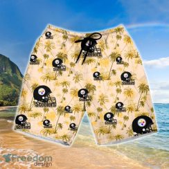 Pittsburgh Steelers Football Team Aop Aloha Summer Hawaiian Shirt And Short Product Photo 3