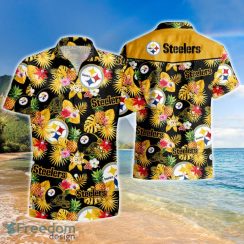 Pittsburgh Steelers Football Team Summer Vacation Hawaiian Shirt And Short Product Photo 2