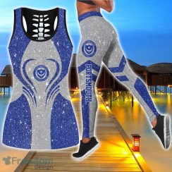 Portsmouth FC Combo Hollow Tanktop and Legging Sport Gift For Women