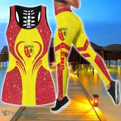 RC Lens Combo Hollow Tanktop and Legging Sport Gift For Women