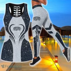 San Antonio Spurs Combo Hollow Tanktop and Legging Sport Gift For Women