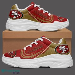 San Francisco 49ers NFLCustom Name Sneakers For Men And Women Fans Gift Sneakers Shoes image San Francisco 49ers NFLCustom Name Sneakers For Men And Women Fans Gift Sneakers Shoes - San Francisco 49ers NFL Custom Name Sneakers Shoes_4