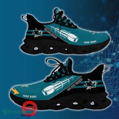 San Jose Sharks Sports Shoes Custom Name Fans Gift Max Soul Sneakers New Ideas - San Jose Sharks Chunky Sneakers Personalized_7