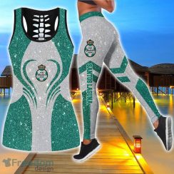 Santos Laguna Combo Hollow Tanktop and Legging Sport Gift For Women