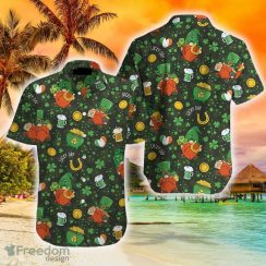 St Patrick's Day Pattern Hawaiian Shirt Summer For Men And Women - St Patrick's Day Pattern Hawaiian Shirt Aloha For Men And Women_2