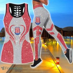Stoke City Combo Hollow Tanktop and Legging Sport Gift For Women