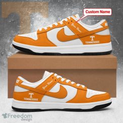 Tennessee Low Top Shoes Custom Name For Fans Gift Sneakers