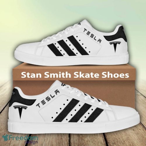 Tesla LPH-LT Low Top Skate Shoes New Impression For Men Women Fans - Tesla LPH-LT ST Smith Shoes Ver 1 (White)_4