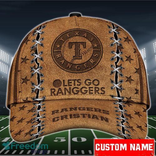 Texas Rangers MLB Cap Custom Name For Fans Personalized Gifts Product Photo 1