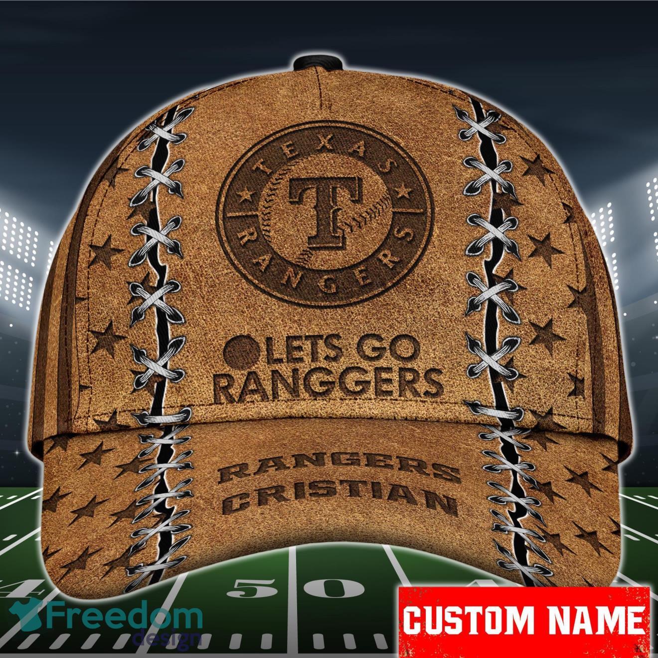 Texas Rangers MLB Cap Custom Name For Fans Personalized Gifts Product Photo 1