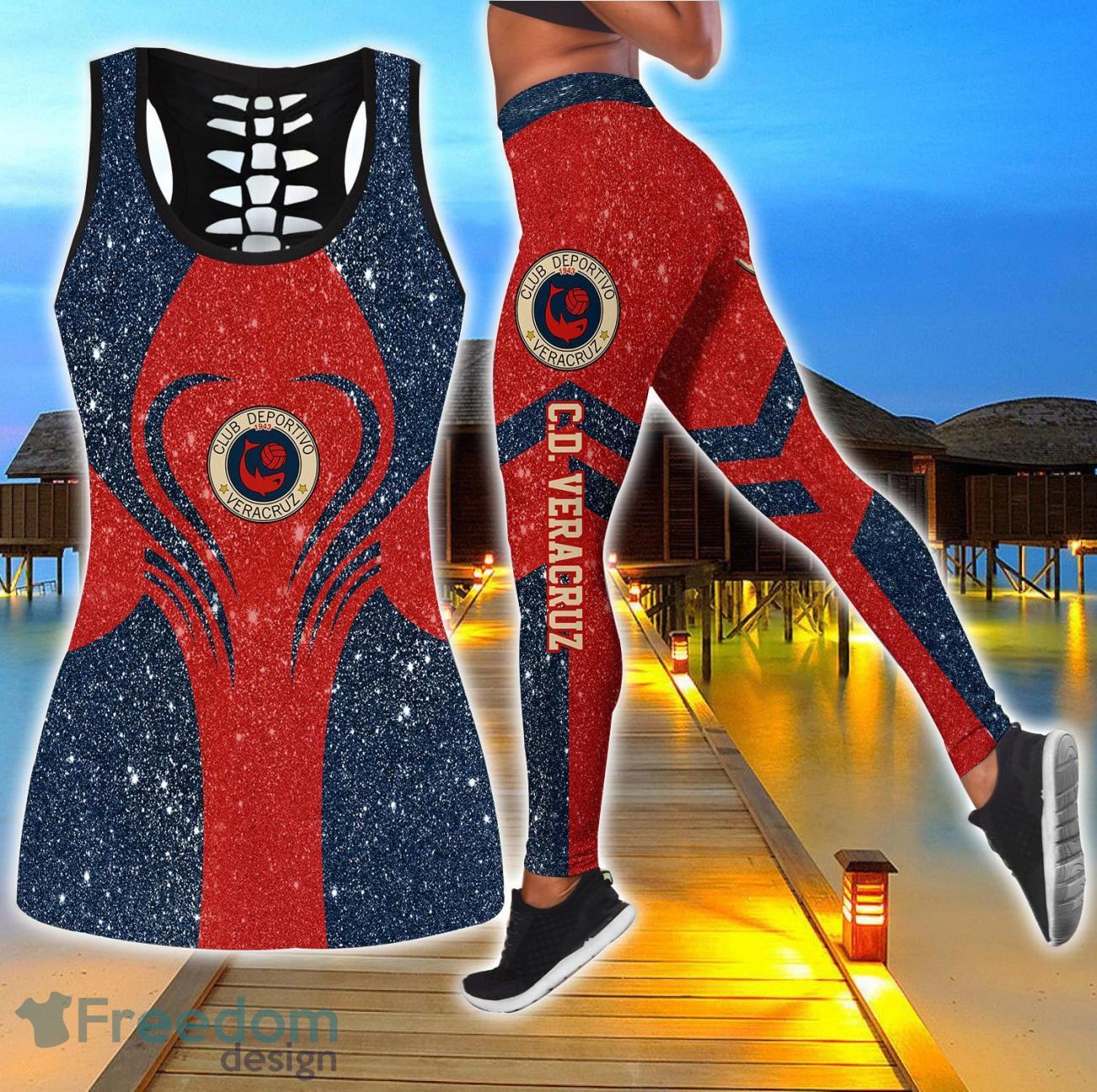 Veracruz Combo Combo Hollow Tanktop and Legging Sport Gift For Women image Veracruz Combo Combo Hollow Tanktop and Legging Sport Gift For Women Product Photo 1