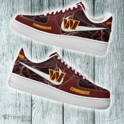 Washington Commanders Thunder Lightning Air Force 1 Shoes Limited Edition For Fans Gift image Washington Commanders Thunder Lightning Air Force 1 Shoes Limited Edition For Fans Gift - Washington Commanders Thunder Lightning AF Shoes Limited Edition_3