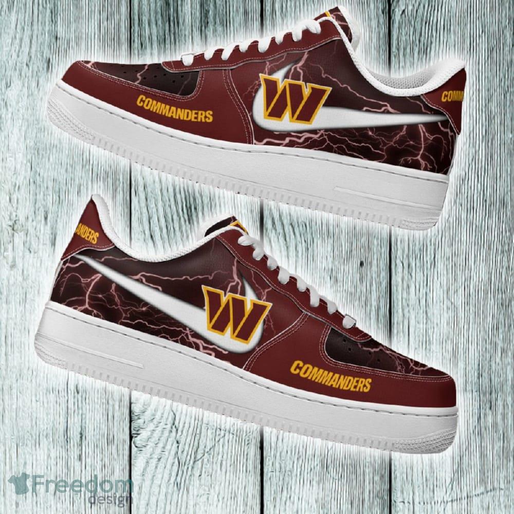washington-commanders-thunder-lightning-air-force-1-shoes-limited-edition-for-fans-gift-2.jpg Washington Commanders Thunder Lightning Air Force 1 Shoes Limited Edition For Fans Gift - Washington Commanders Thunder Lightning AF Shoes Limited Edition_3