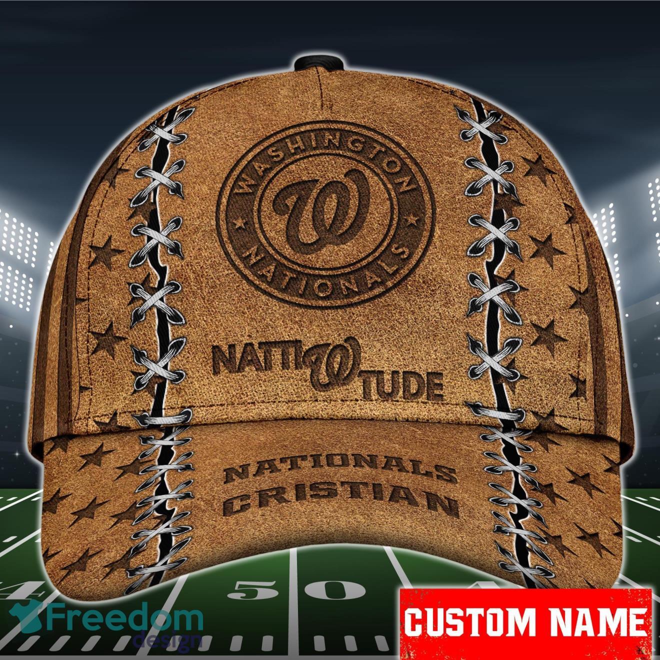 Washington Nationals MLB Cap Custom Name For Fans Personalized Gifts Product Photo 1