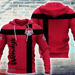 Wendy’s Brand Logo Candle 3D Hoodie All Over Printed For Men Women