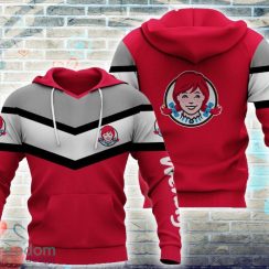 Wendy’s Brand Logo Chimney 3D Hoodie All Over Printed For Men Women