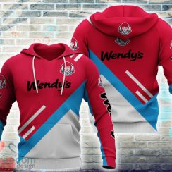 Wendy’s Brand Logo Claus 3D Hoodie All Over Printed For Men Women