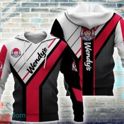 Wendy’s Brand Logo Gingerbread 3D Hoodie All Over Printed For Men Women