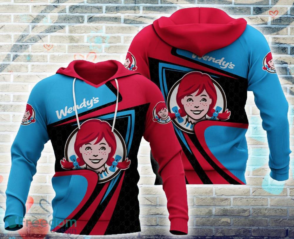 Wendy's Brand Logo Jingle 3D Hoodie All Over Printed For Men Women image Wendy's Brand Logo Jingle 3D Hoodie All Over Printed For Men Women