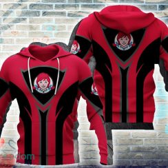 Wendy’s Brand Logo Lights 3D Hoodie All Over Printed For Men Women