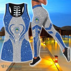 Wigan Athletic Combo Hollow Tanktop and Legging Sport Gift For Women