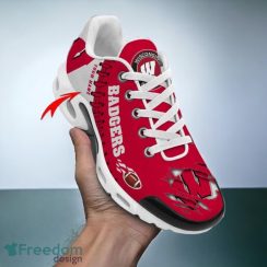 Wisconsin Badgers Custom Name Air Cushion Sports Shoes Sneaker