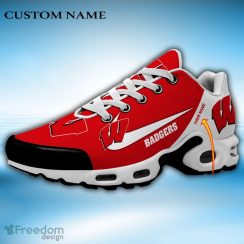 Wisconsin Badgers Personalized NCAA Air Cushion Sports Shoes New Version Gift Sneakers
