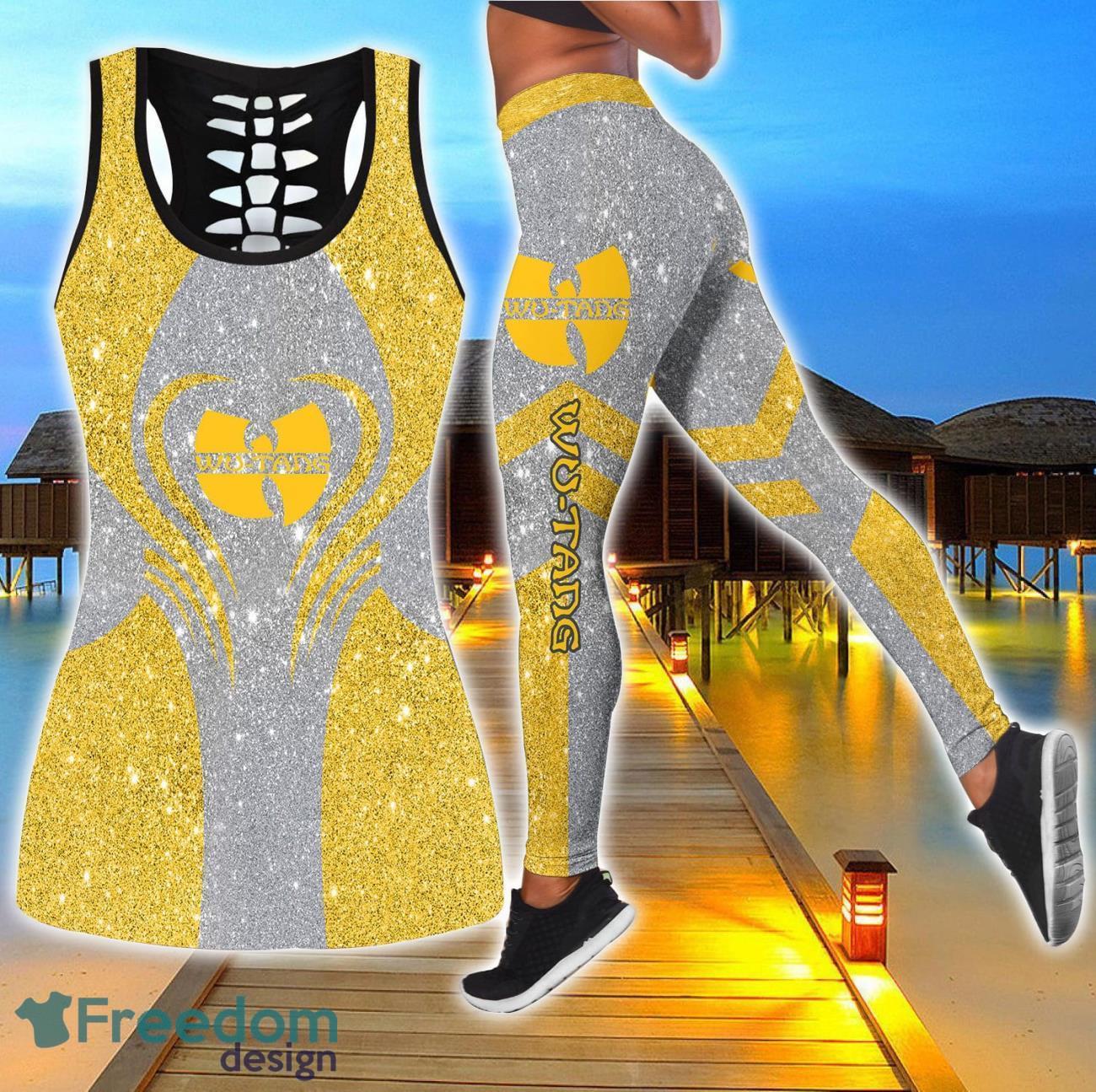 Wu Tang Combo Hollow Tanktop and Legging Sport Gift For Women image Wu-Tang Combo Hollow Tanktop and Legging Sport Gift For Women Product Photo 1