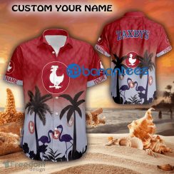 ZAXBY’S Brands Hawaiian Shirt Flamingo Beach Custom Name Gift Men Women Holidays
