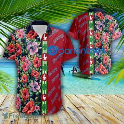 ZAXBY’S Hibiscus Flower Patricks Day Hawaiian Shirt For Beach