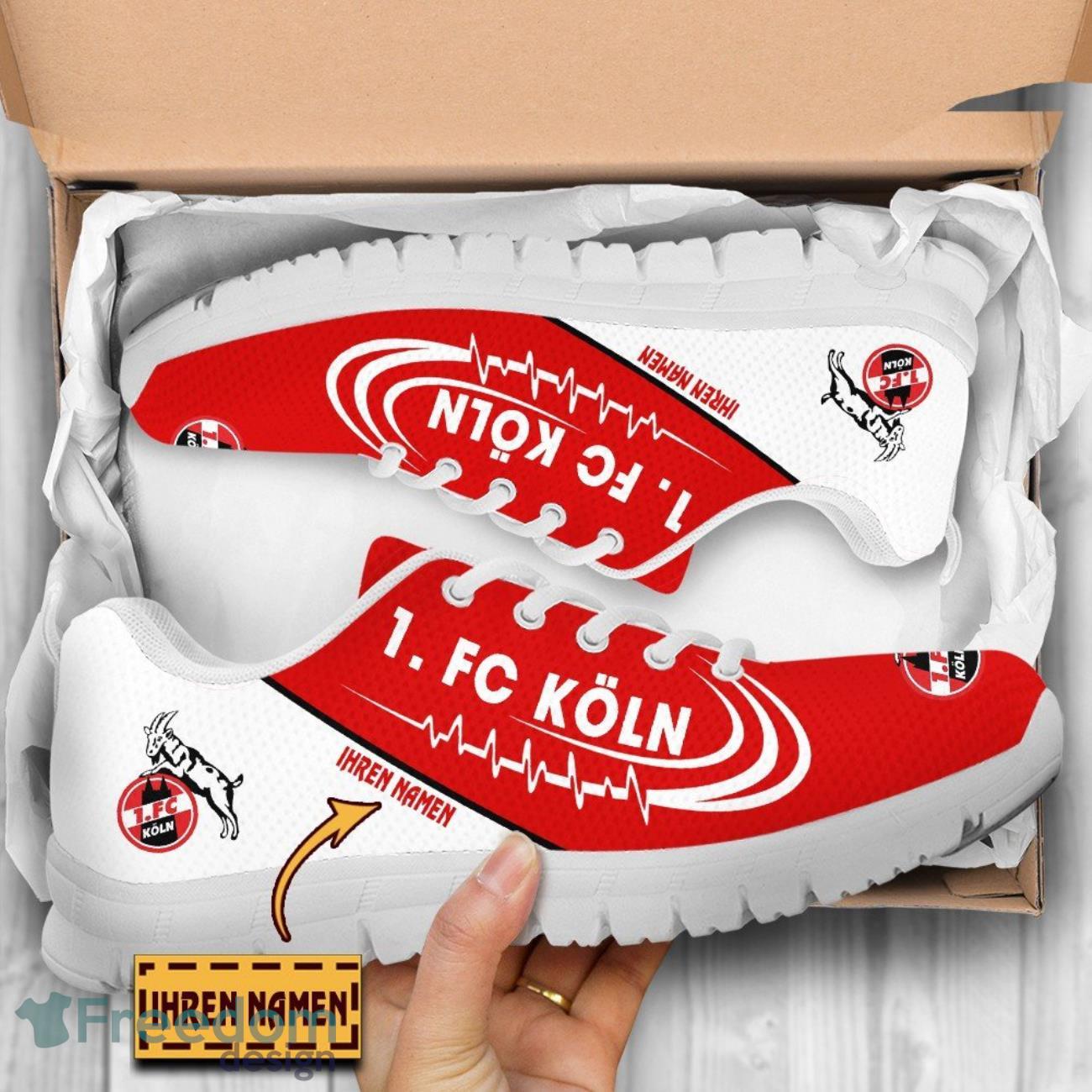 1. FC Koln Sneakers Sport Shoes Custom Name For Men And Women image 1. FC Koln Sneakers Sport Shoes Custom Name For Men And Women Product Photo 1
