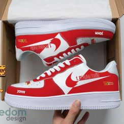 1. FC Union Berlin Air Force Shoes Sneakers Custom Name Shoes