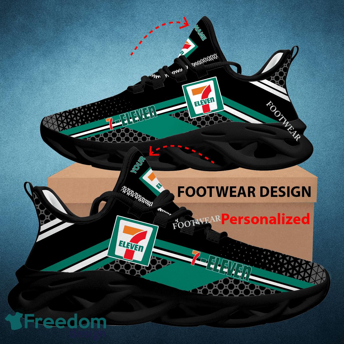 7 Eleven Logo Personalized Max Soul Shoes For Men Women Running Sneaker Fashion Forward Fans image 7 Eleven Logo Personalized Max Soul Shoes For Men Women Running Sneaker Fashion-Forward Fans - 7 eleven Logo Personalized Chunky Shoes Photo 2