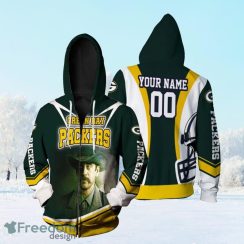 Aaron Rodgers Green Bay Packersposter For Fans Personalized Zip Hoodie 3D All Over Print