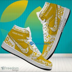 ABinbev Brand Logo Custom Name Air Jordan Hightop Shoes For Sneakers Fans