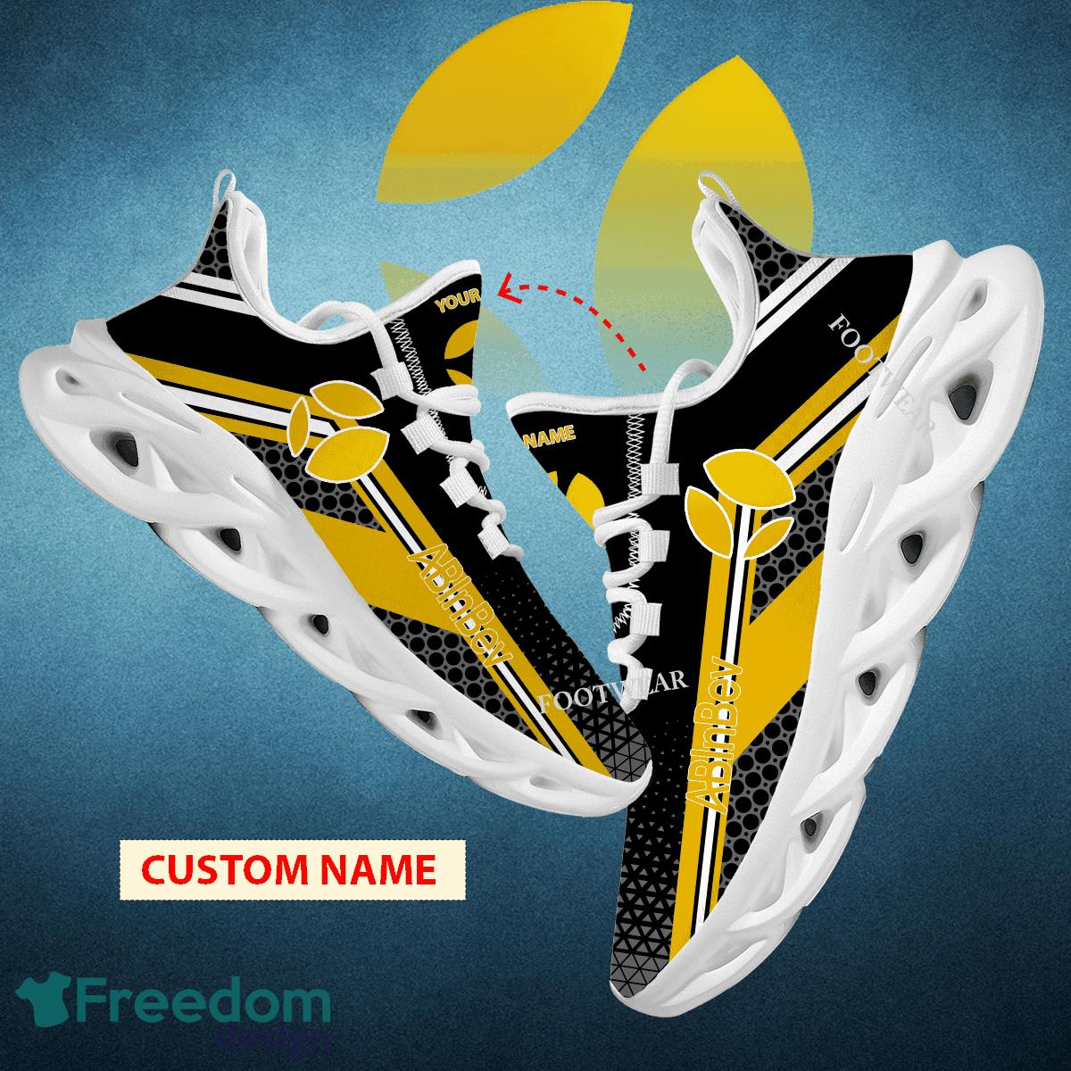 ABinbev Logo Personalized Max Soul Shoes For Men Women Running Sneaker Sleek Fans image ABinbev Logo Personalized Max Soul Shoes For Men Women Running Sneaker Sleek Fans - ABinbev Logo Personalized Chunky Shoes Photo 1