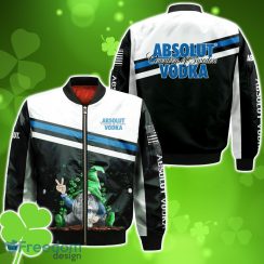 Absolut Vodka Gnome Saint Patrick’s Day Bomber 3D For Men Women