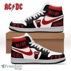 ACDC Custom Air Jordan 1 High Top Shoes