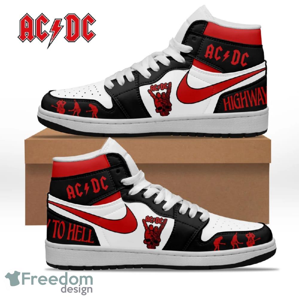 ACDC Custom Air Jordan 1 High Top Shoes image ACDC Custom Air Jordan 1 High Top Shoes - ACDC Custom Air Jordan 1 High Top Shoes_1