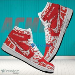 Acme Markets Brand Logo Custom Name Air Jordan Hightop Shoes For Sneakers Fans